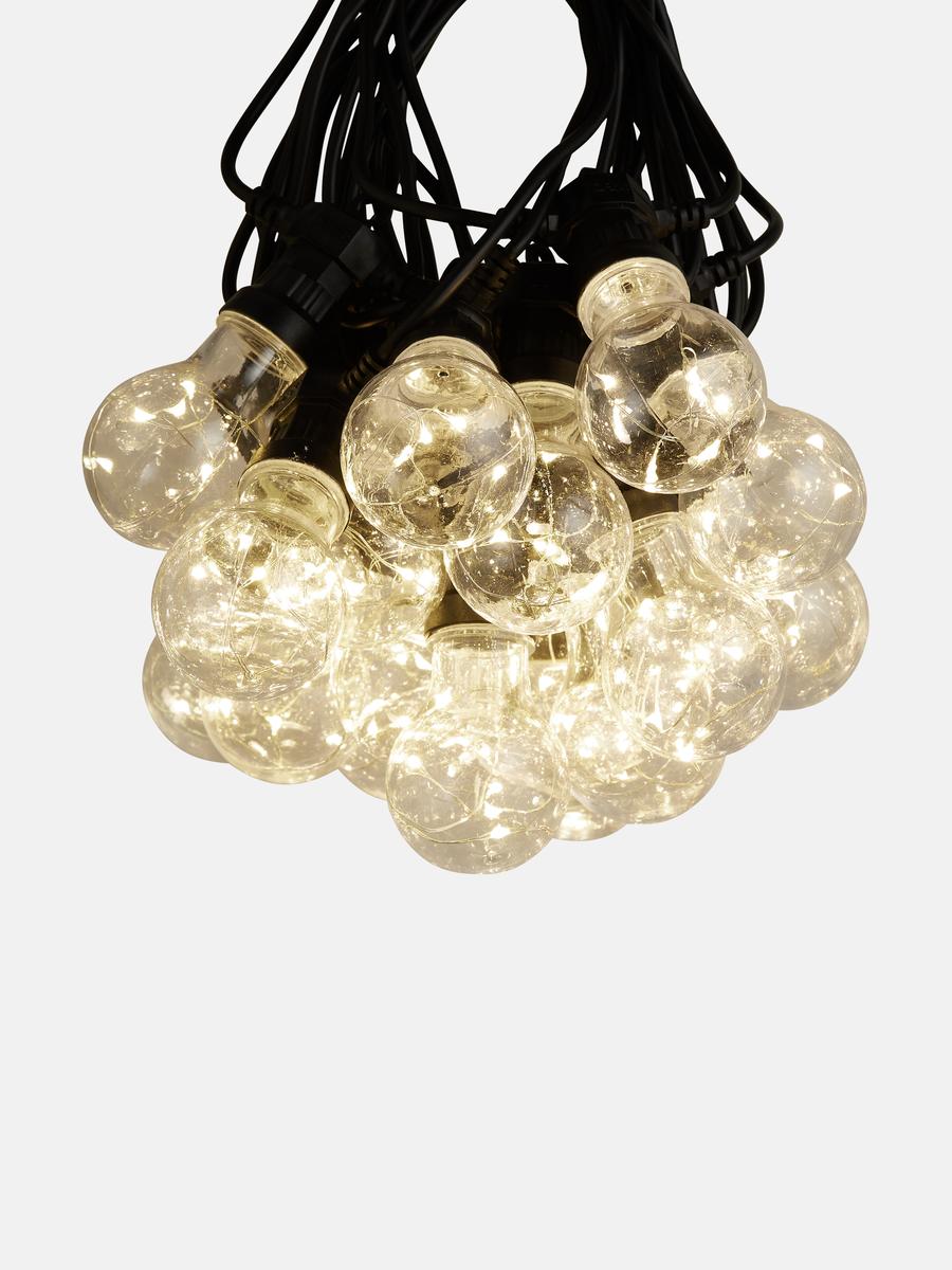 Extra long festoon shops lights