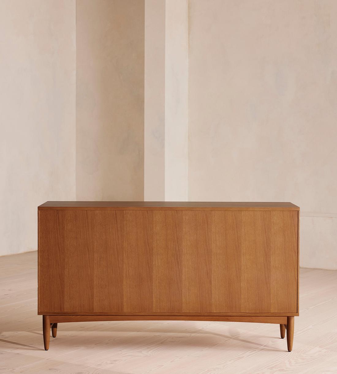 Oscar Cane & Oak 6 Drawer Dresser