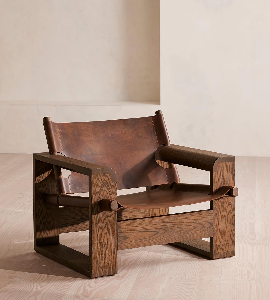 Gabriel Armchair, Leather, US