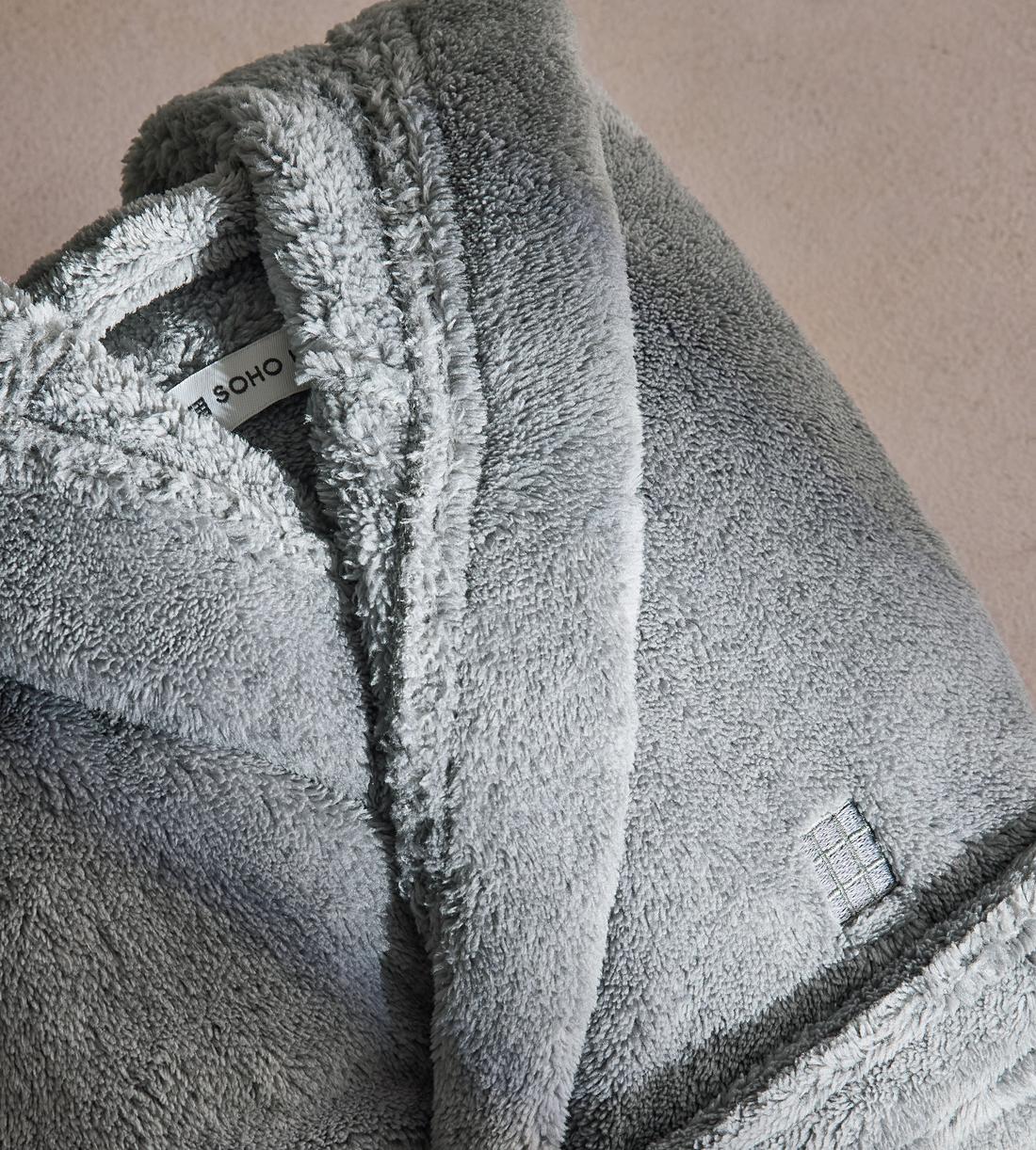 slim fit dress slacks Grey Baby Dressing Gown 'Cute Ears' - Personalised Baby Gifts main image 0