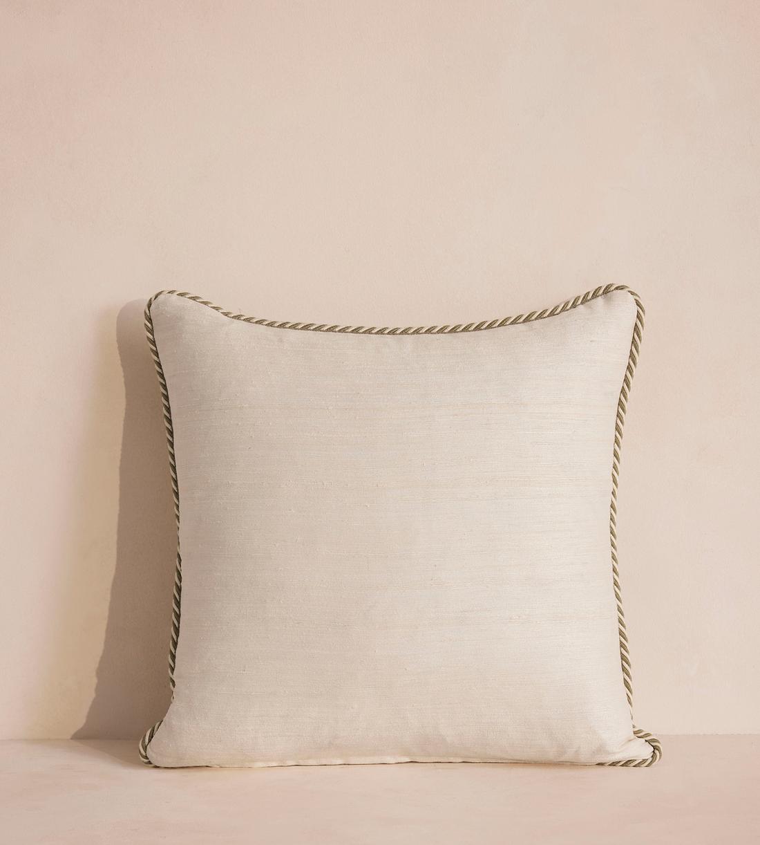 Florence Square Cushion, Sage