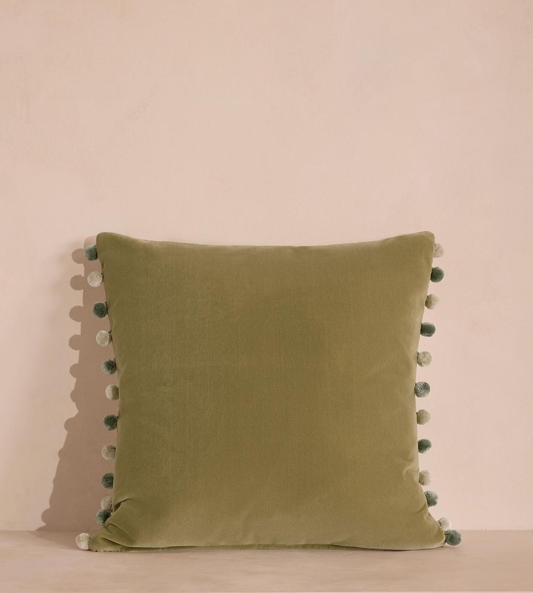 Lando Square Cushion, Sage