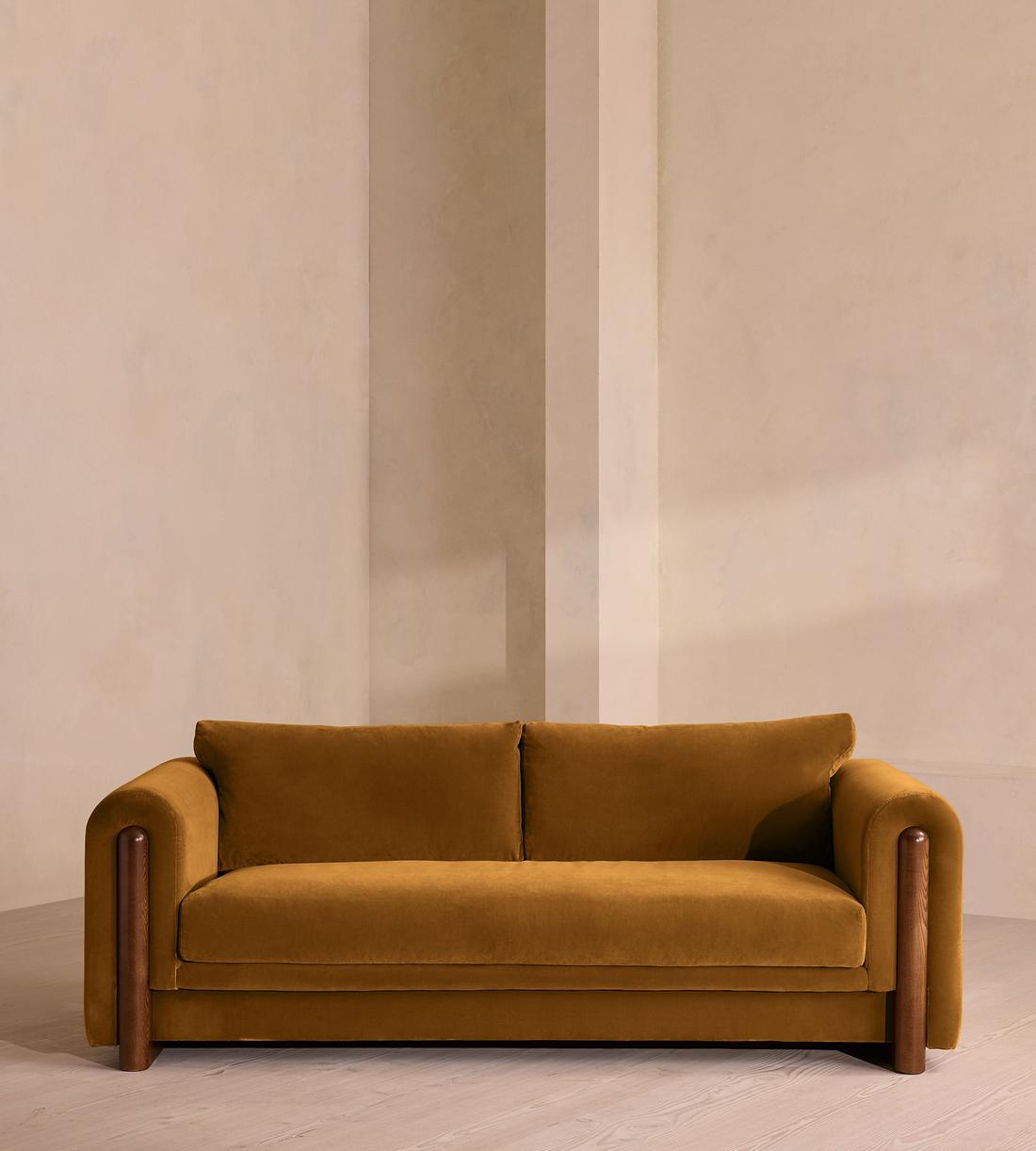 Three Seater Royal Oak Single Sofa Atlanta American Wooden Sofa