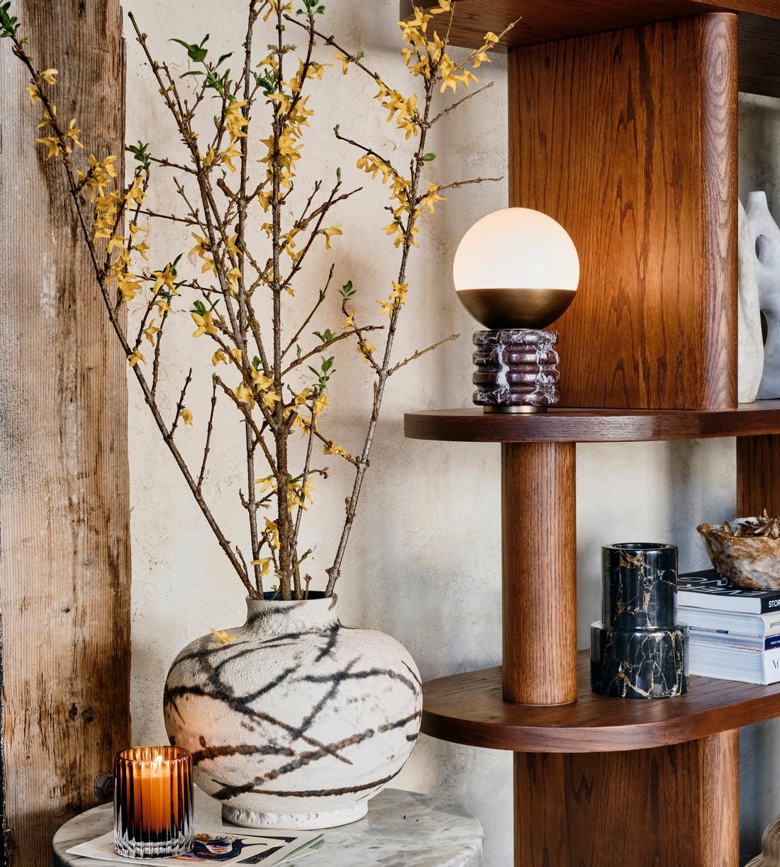 Sylvia Table Lamp, Red, US, image size:1100x1222