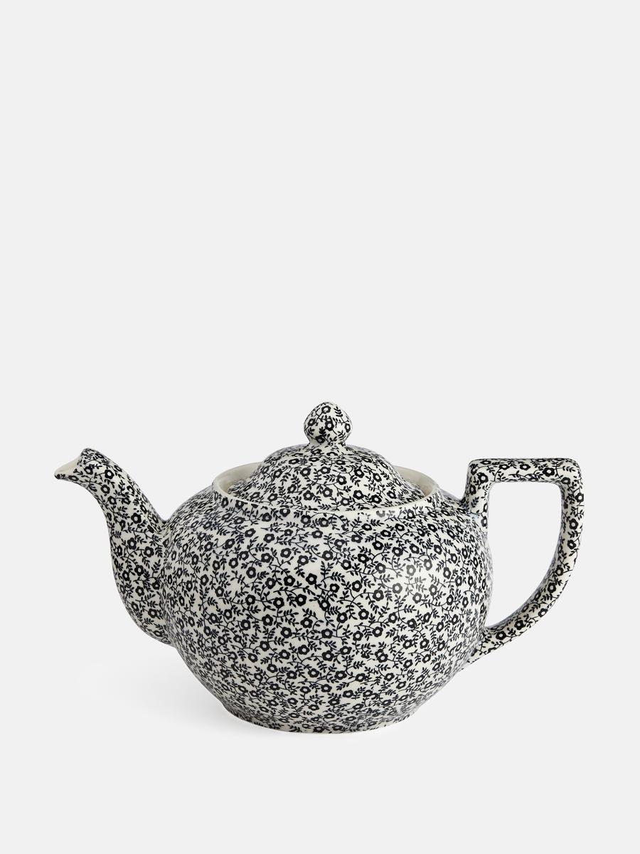 廃番 バーレイ burleigh Black Felicity Tea Pot L（バーレイ 