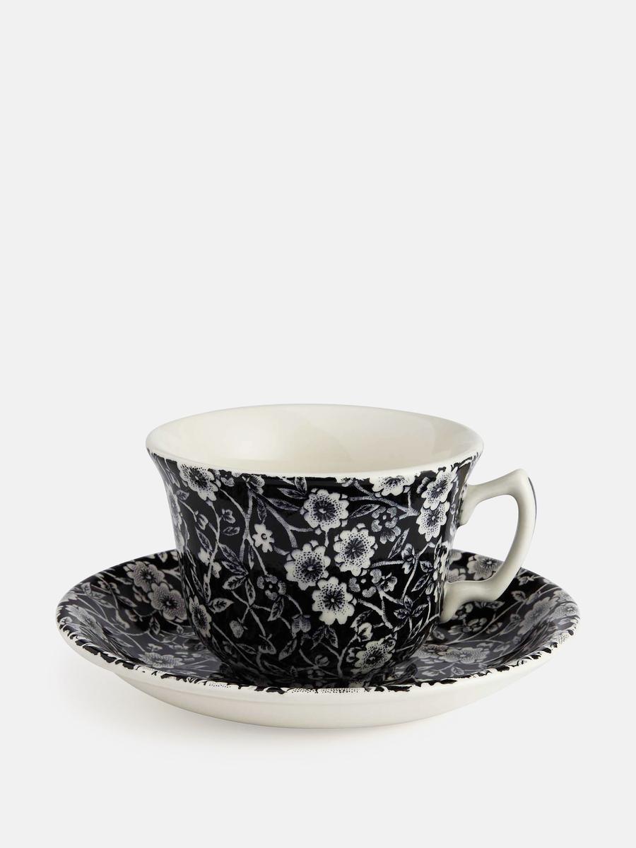 Burleigh Calico Teacup and Saucer