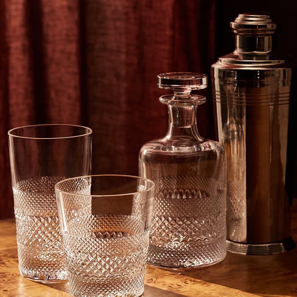 Huxley Cut Crystal Decanter - Large - Lifestyle - Image 3