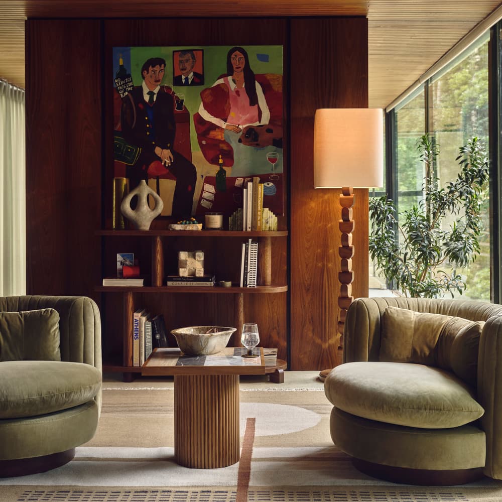 Vivienne Armchair - Velvet - Lichen - US - Lifestyle - Image 3