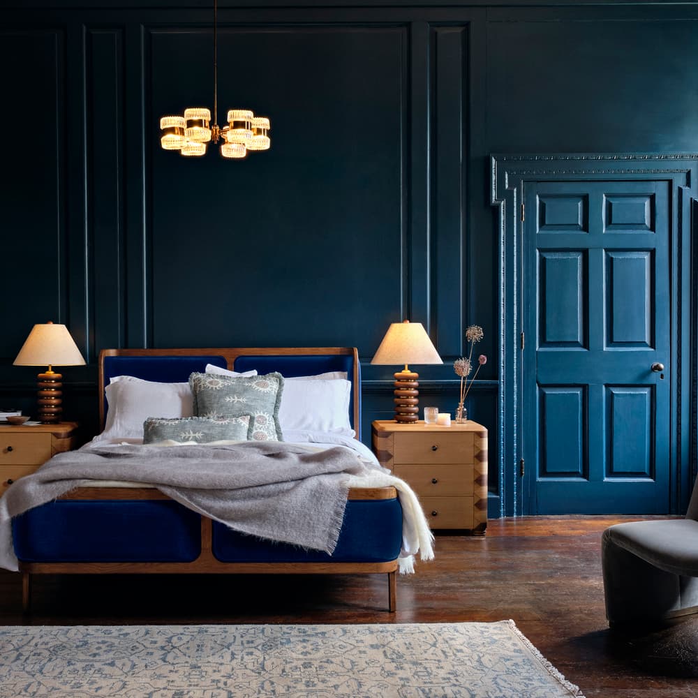 Silvanus Rug - Blue 270 x 370cm - Lifestyle - Image 3