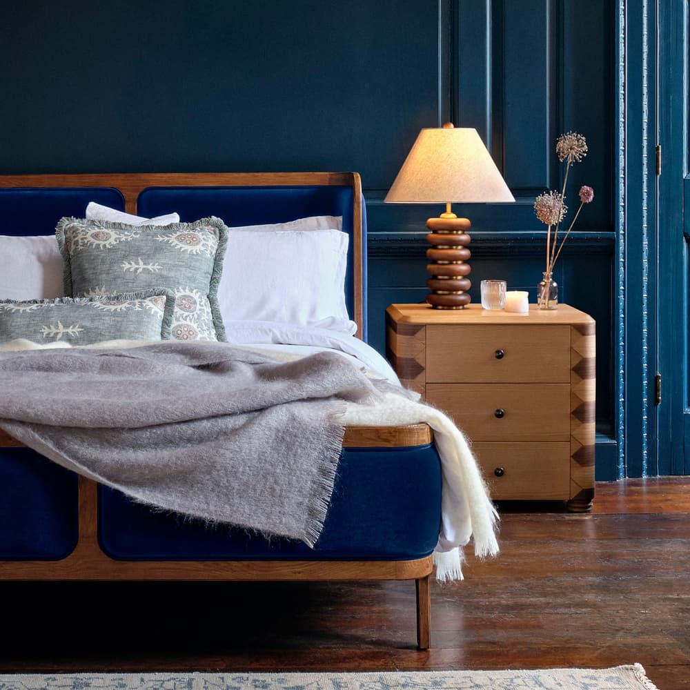 Silvanus Rug - Blue 170 x 240cm - Lifestyle - Image 3