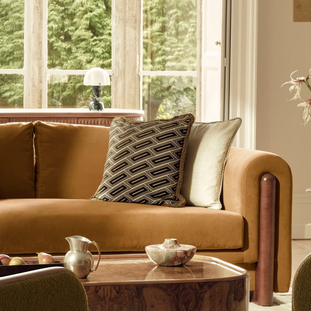 Vende Square Cushion - Olive - Lifestyle - Image 3