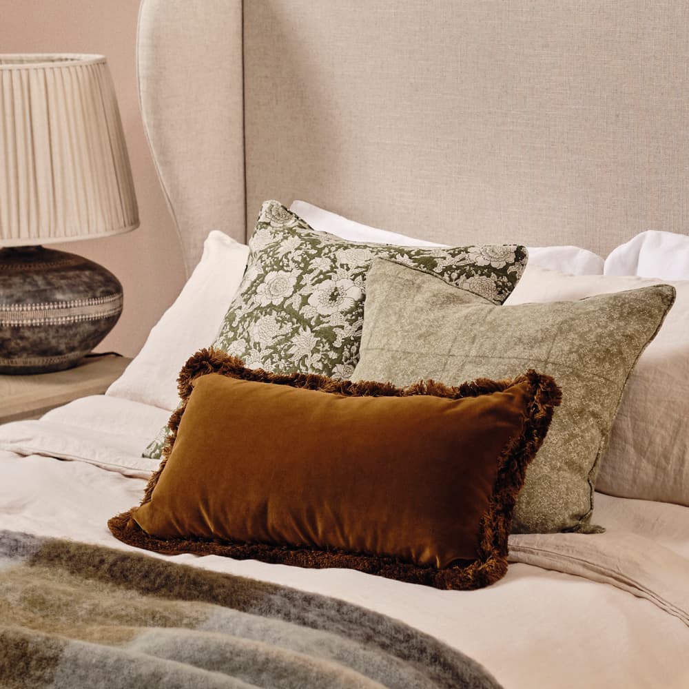 Margeaux Oblong Cushion - Mustard - Lifestyle - Image 3