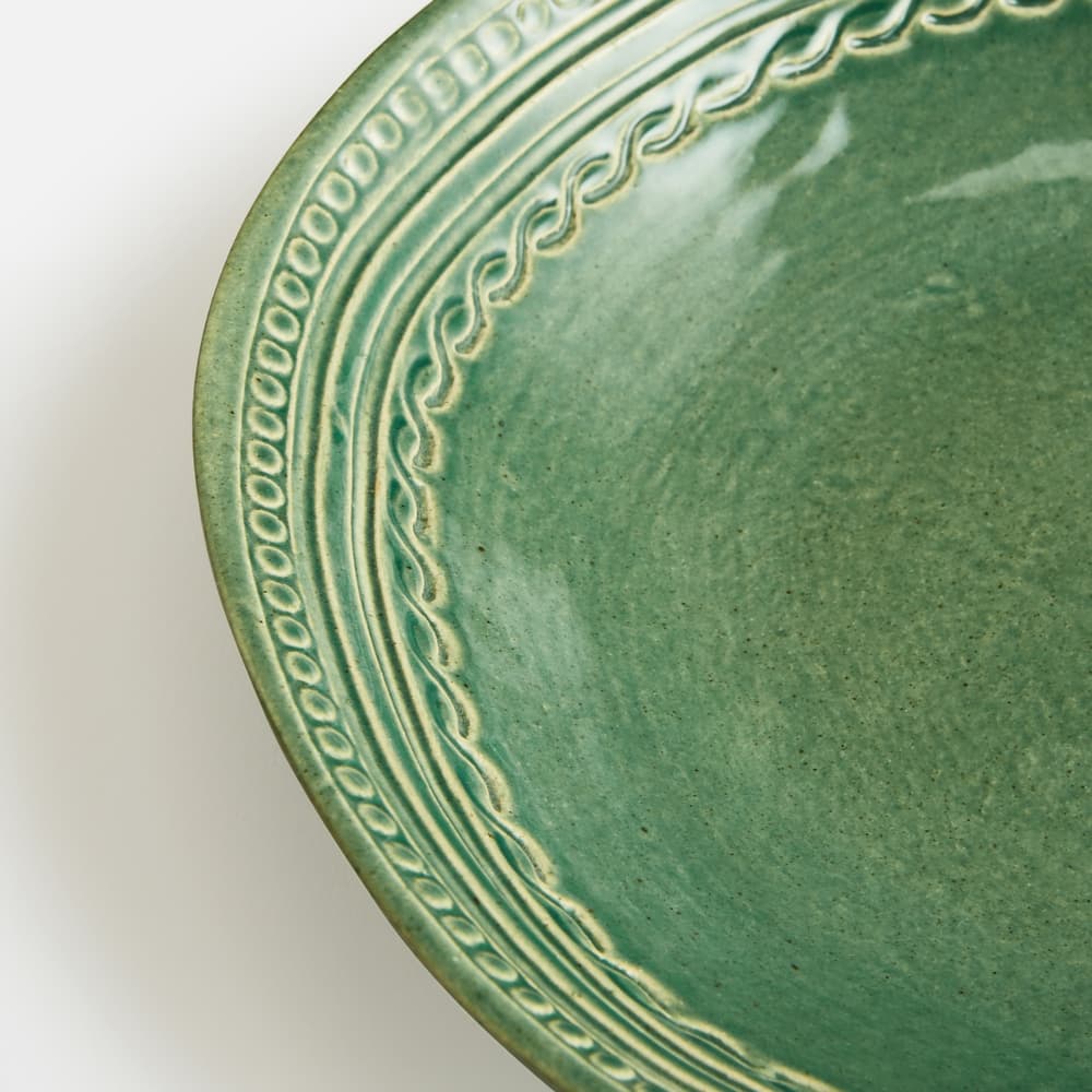 Adderbury Pasta Bowl - Green - Set of Four - Images - Image 3