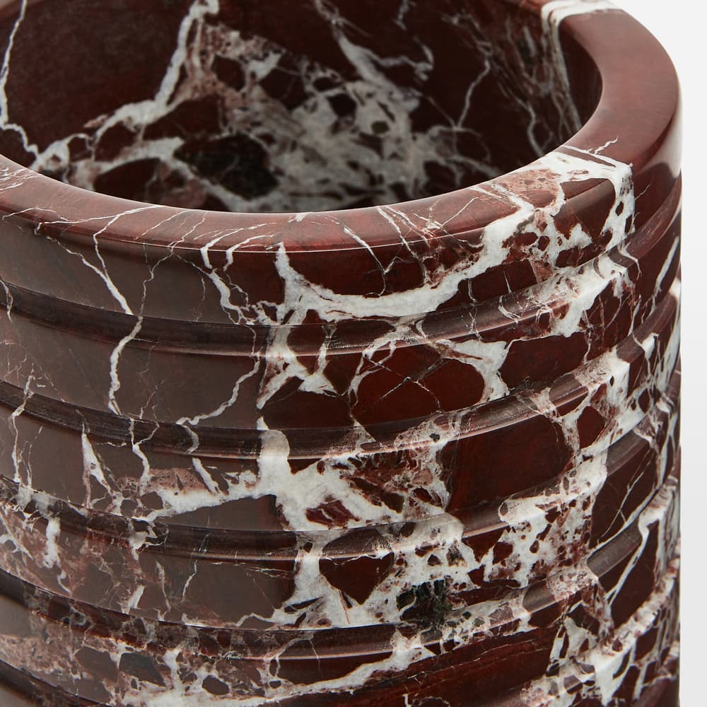 Pavel Red Marble Wine Cooler - Images - Image 3