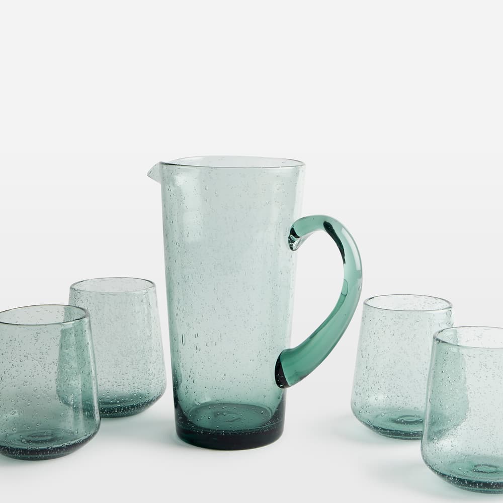 Recycled Coloured Glass Jug - Images - Image 3