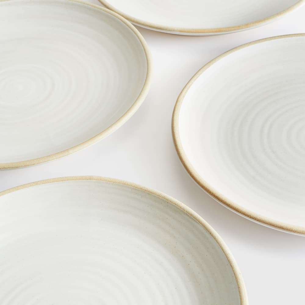 Morley Dinner Plate - White - Set of Four - Images - Image 3