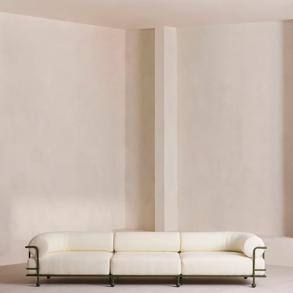 Gaspard Sofa - Four-Seater Sofa - Off White - Listing - Image 3