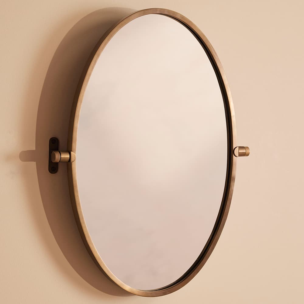Tuxford Adjustable Wall Mirror - Antique Brass - Listing - Image 3