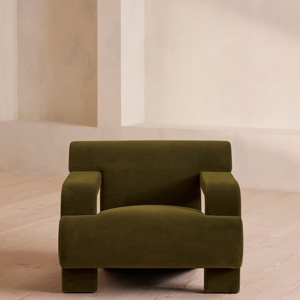 Humphrey Armchair - Velvet - Olive - US - Listing - Image 3