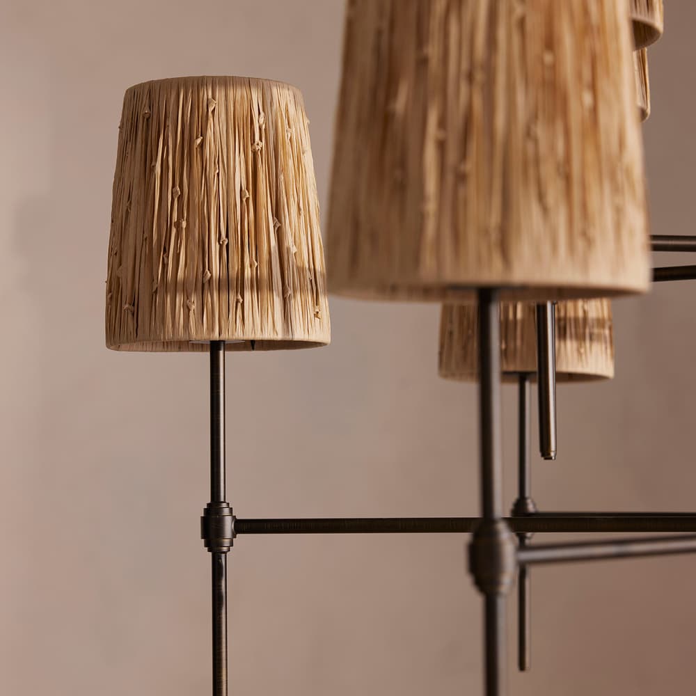 Isobella Chandelier - Blackened Brass - Large - Images - Image 3