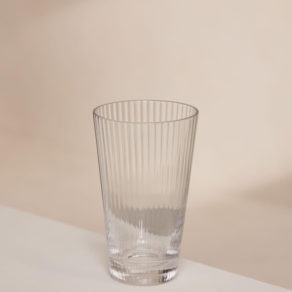 Fluted Highball Glass - Set of Four - Listing - Image 3