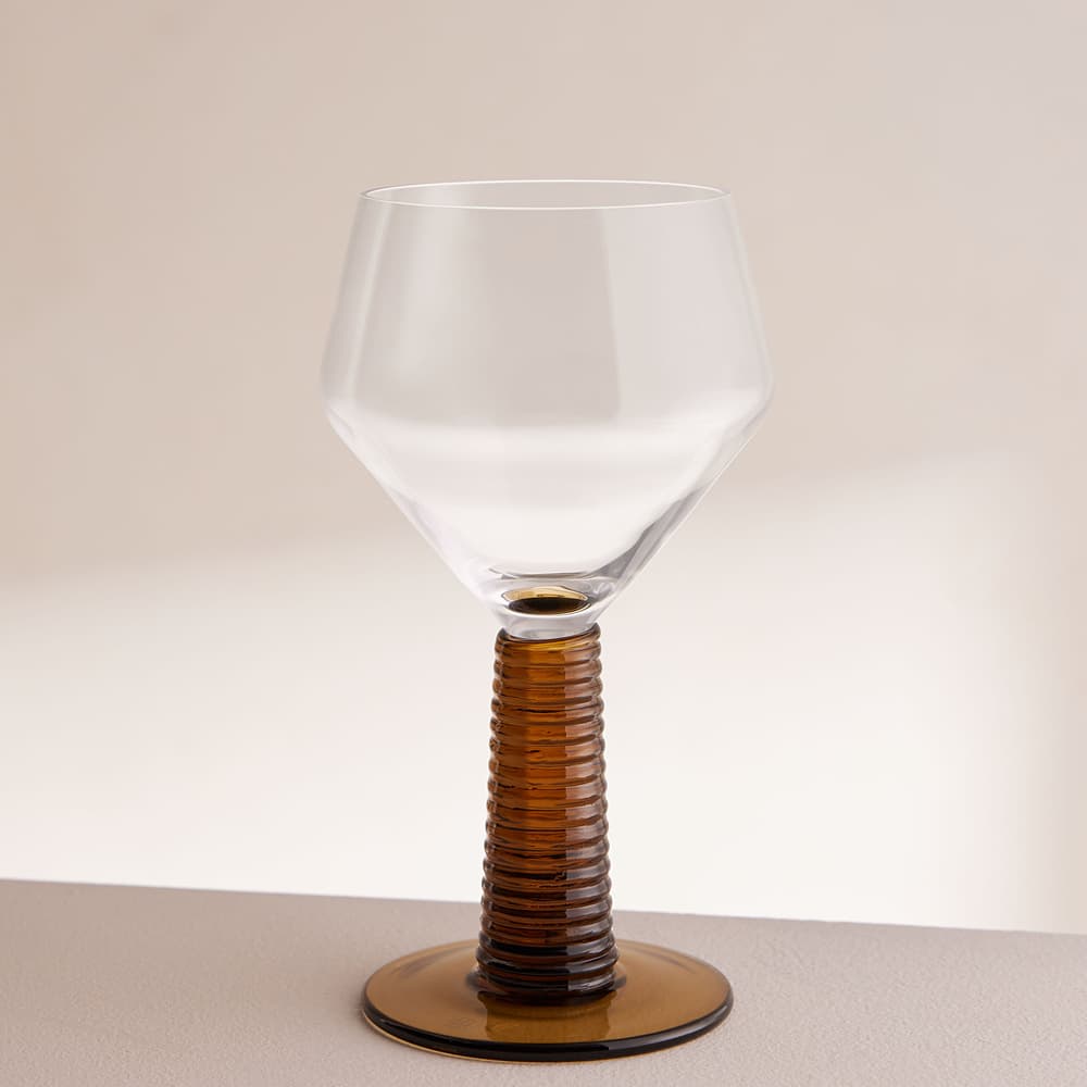 Bennett Wine Glass - Sepia - Set of Four - Listing - Image 3