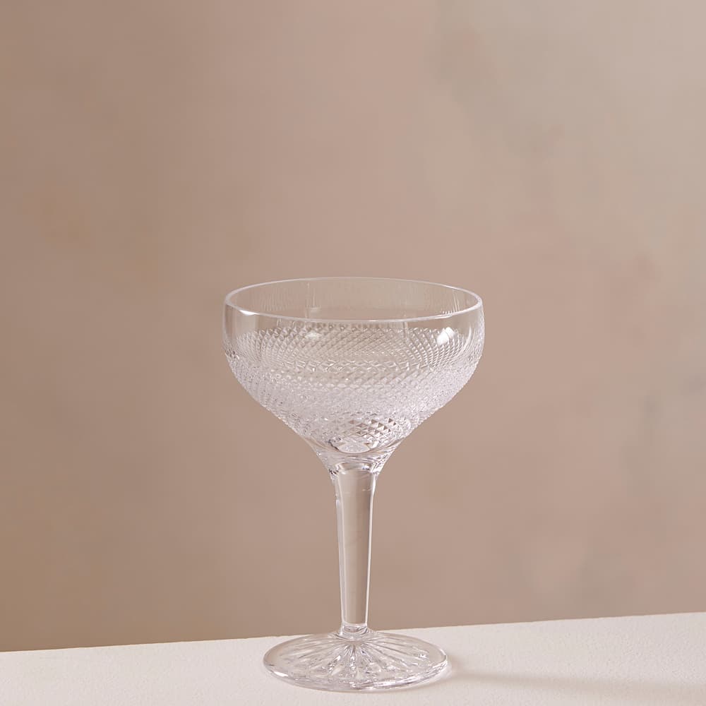 Huxley Cut Crystal Coupe Glass - Set of Four - Listing - Image 3