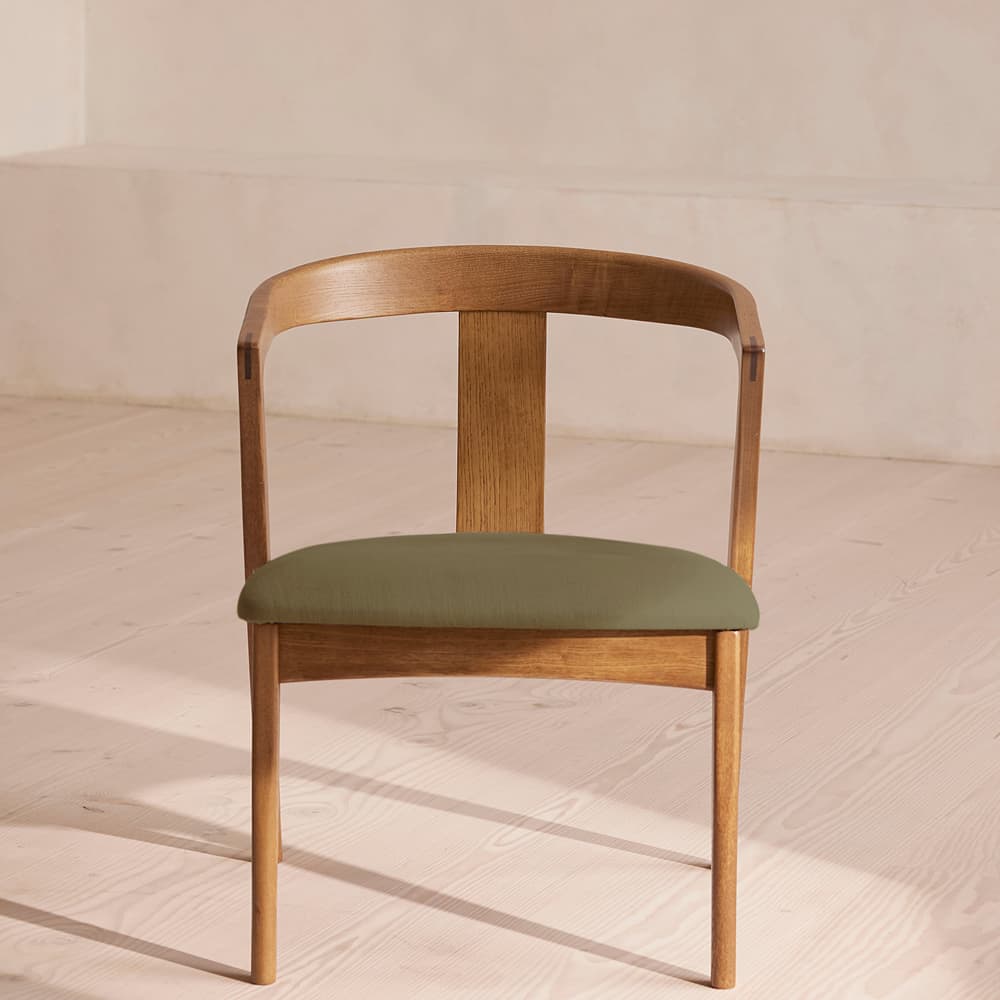 Edwin Dining Chair - Sage Linen - Listing - Image 3