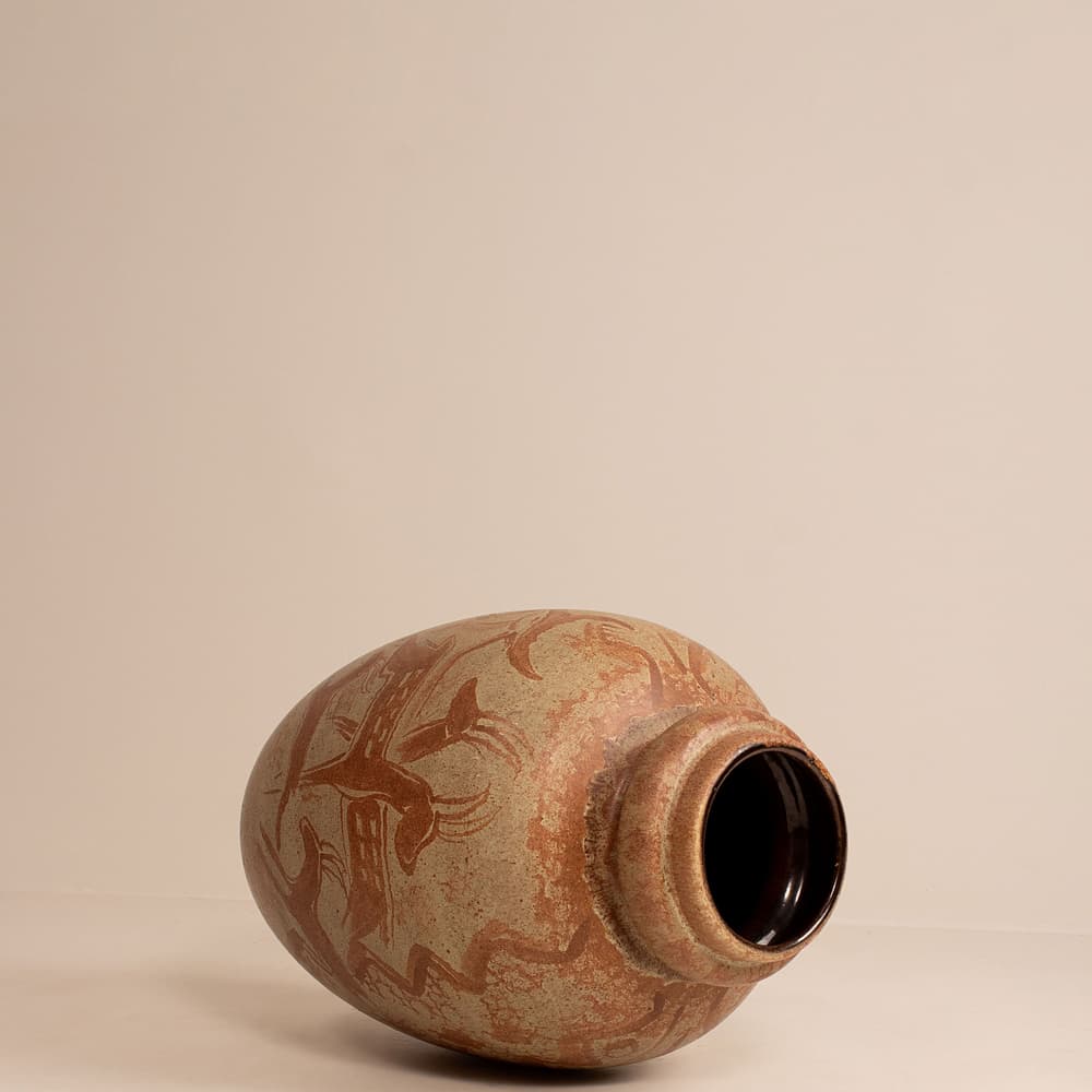 Vintage Painted Vase - Ceramic - Images - Image 3