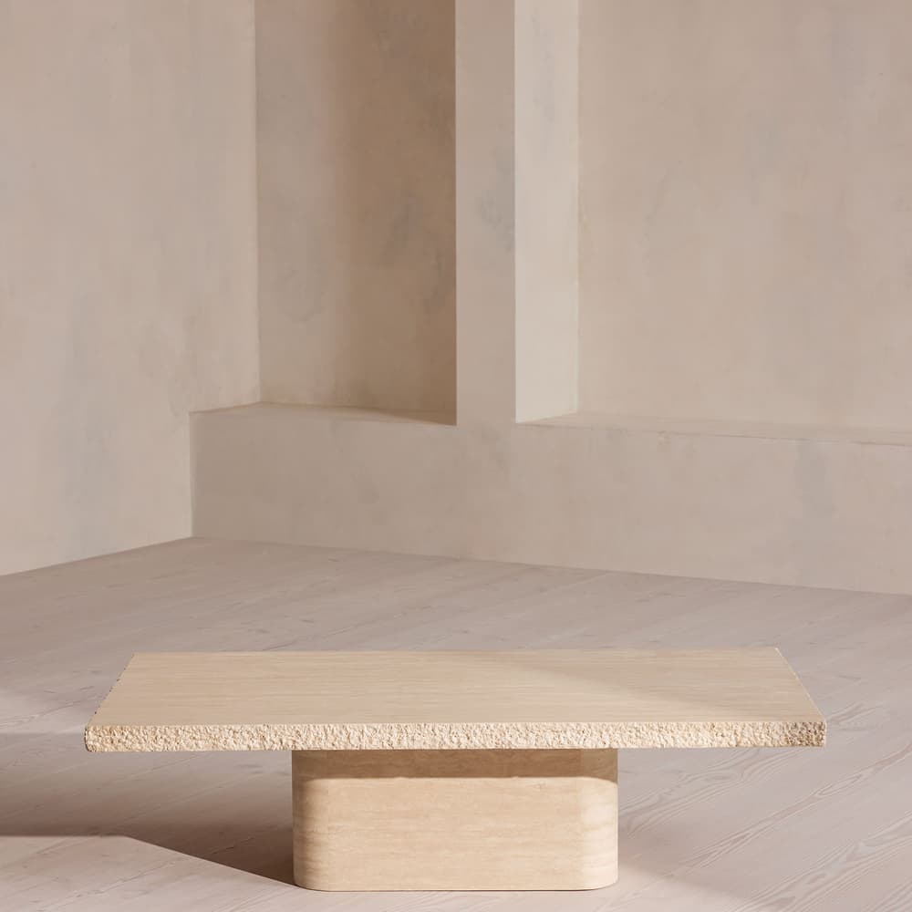 Ramsey Coffee Table - Travertine - Listing - Image 3