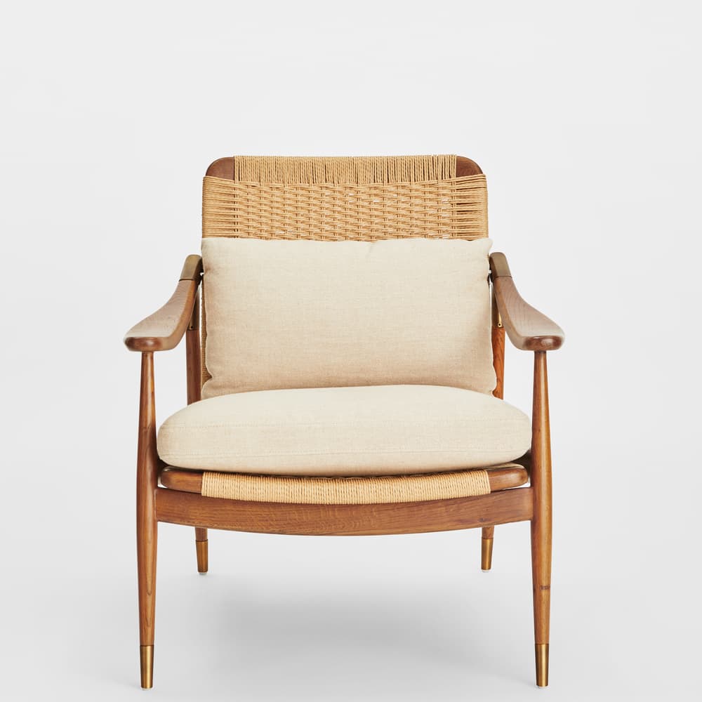 Jonas Armchair - Washed Linen Flax - Images - Image 3