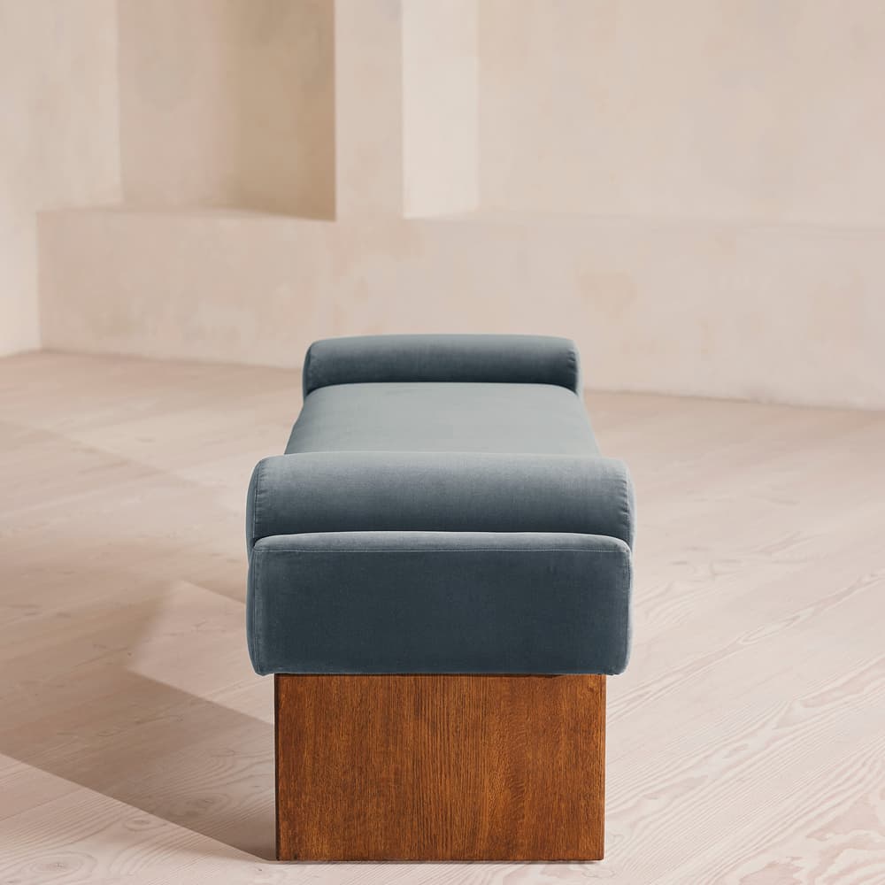 Esther Bench - Velvet - Grey Blue - UK - Images - Image 3