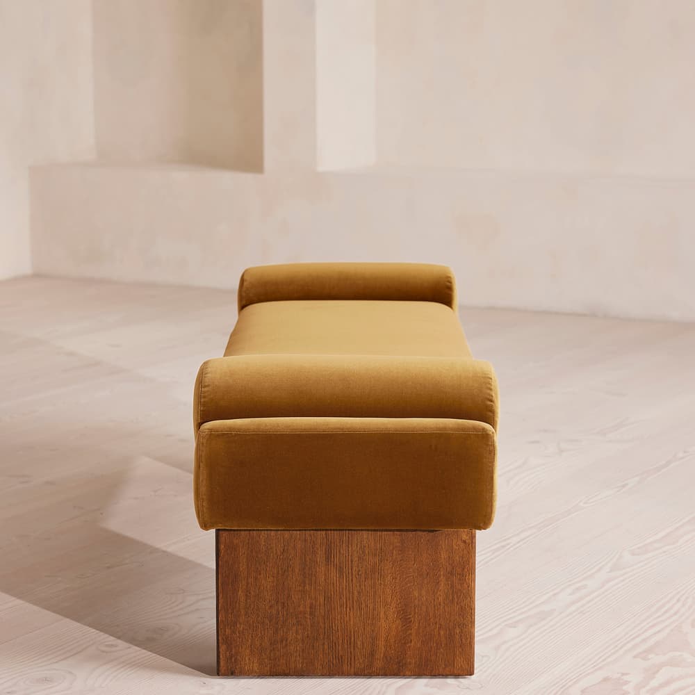 Esther Bench - Velvet - Mustard - UK - Images - Image 3