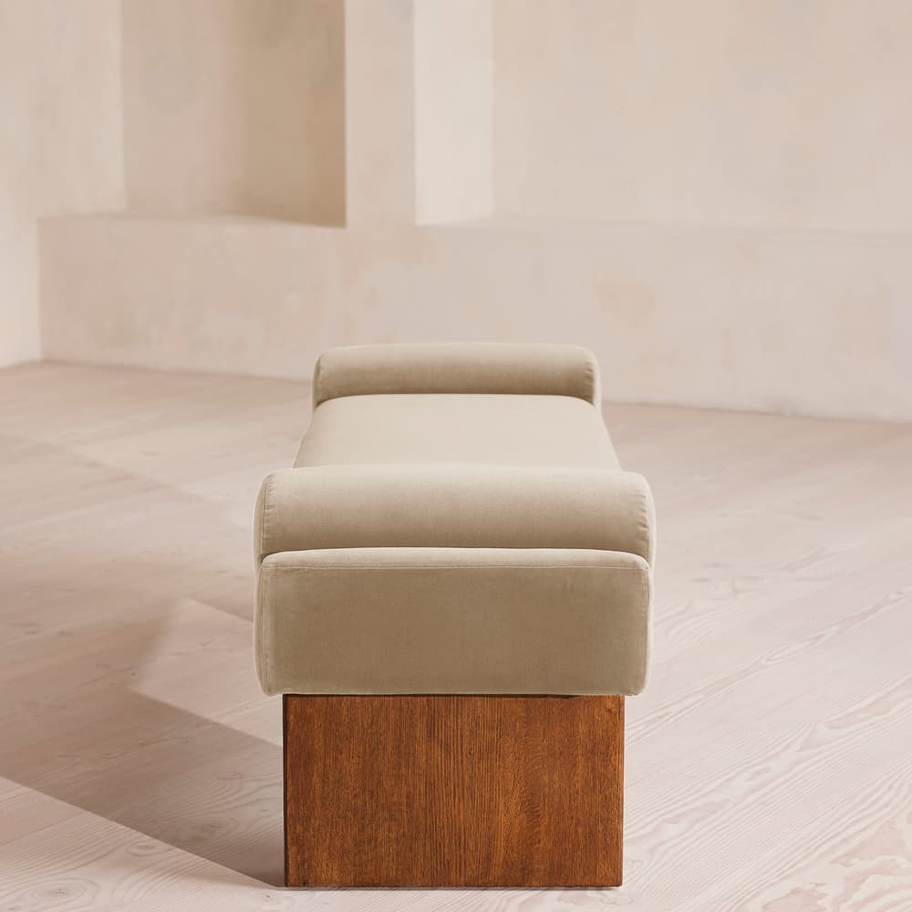 Esther Bench - Velvet - Oyster - UK - Images - Image 3