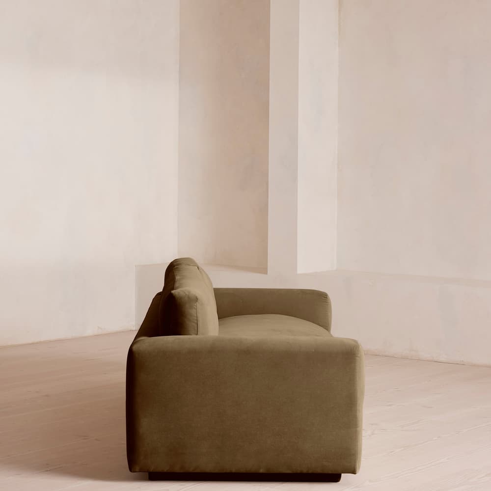 Mossley Three Seater Sofa - Velvet - Truffle - US - Images - Image 3