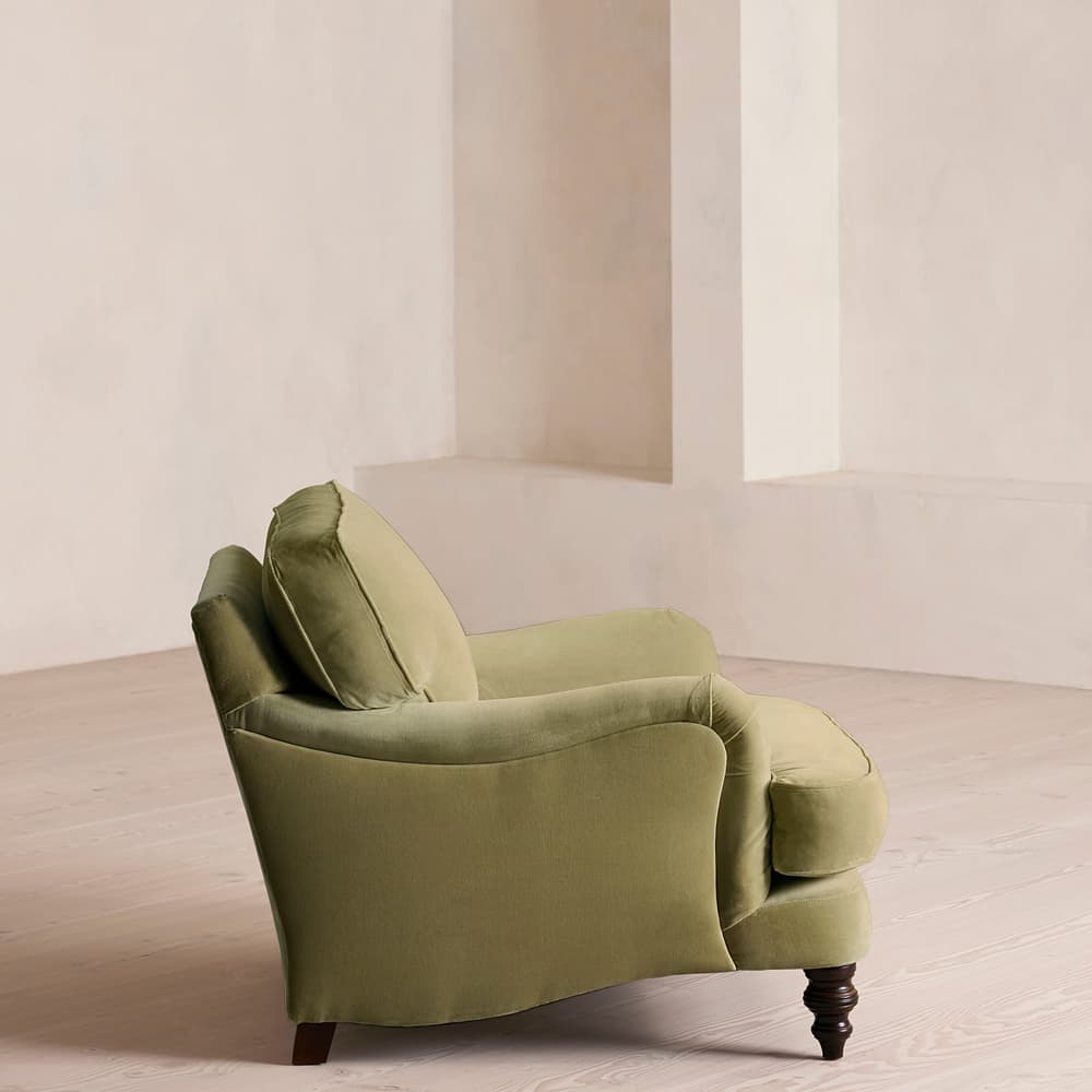 Arundel Loveseat Velvet Lichen - Images - Image 3