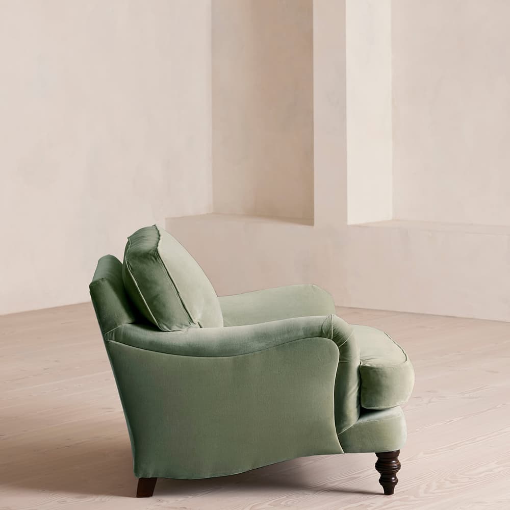 Arundel Loveseat - Velvet - Seafoam - Images - Image 3