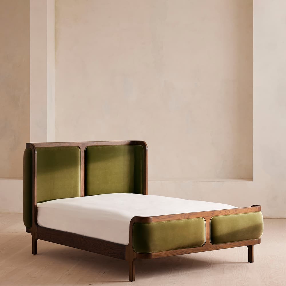 Belsa Bed - Super king - Velvet - Olive - Listing - Image 3