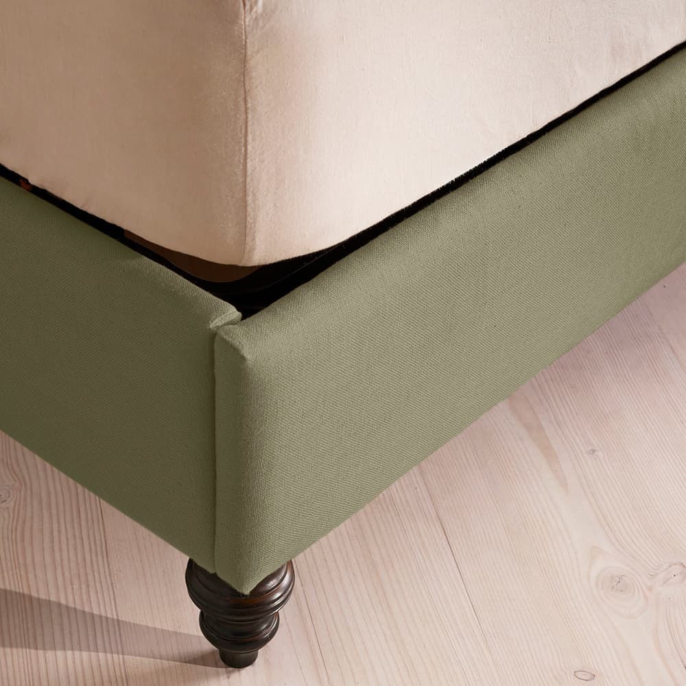 Rivas Bed - King - Linen - Sage - Images - Image 3
