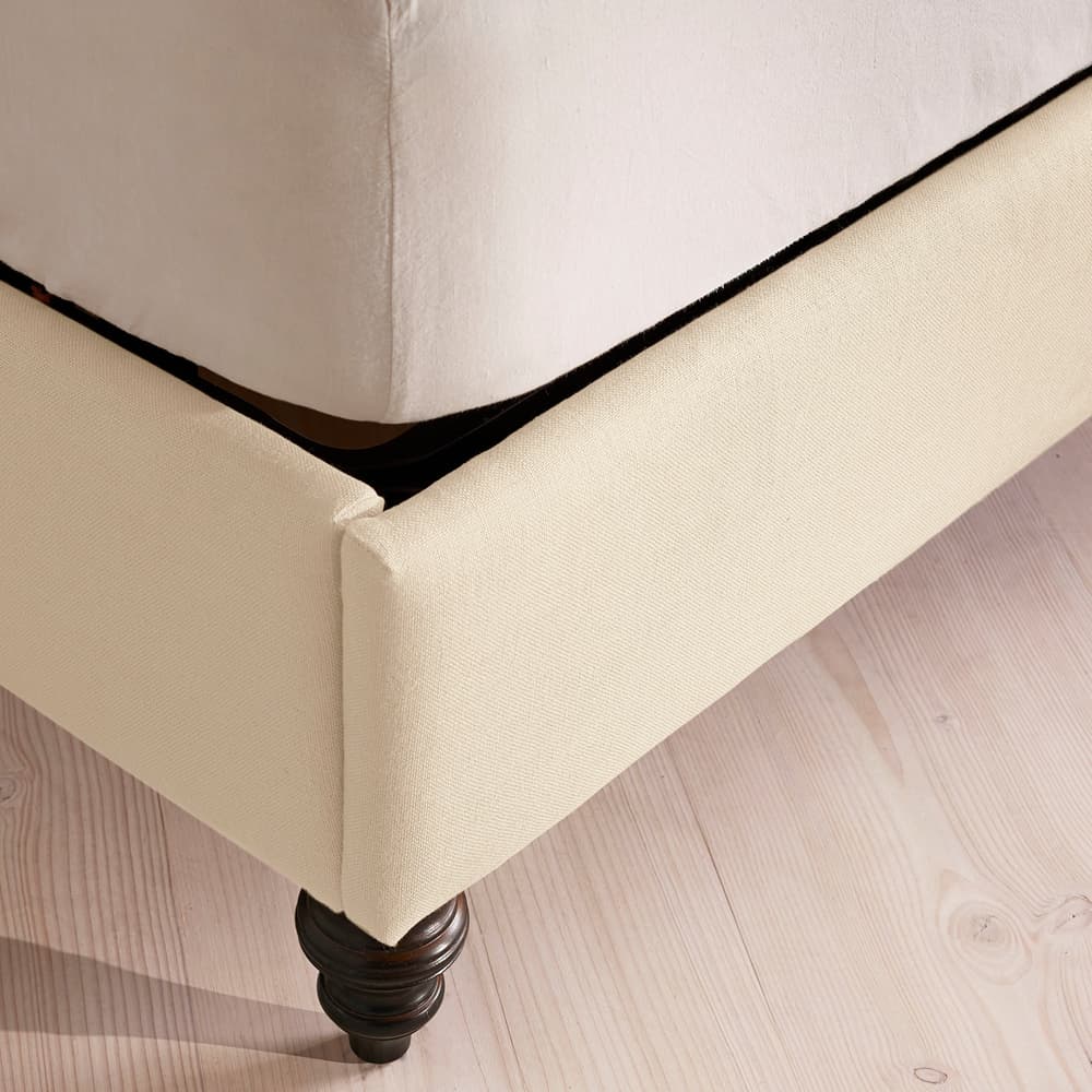 Rivas Bed - Emperor - Linen - Bisque - Images - Image 3