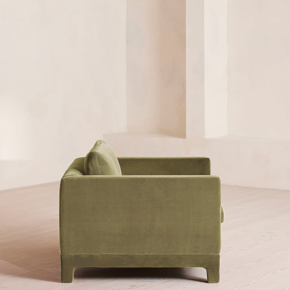 Ashford Loveseat - Velvet - Lichen - Images - Image 3