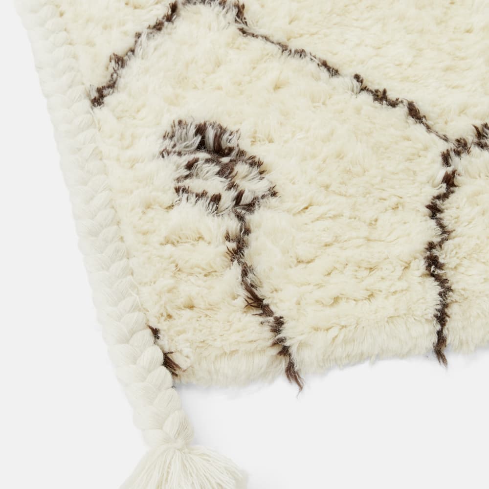 Layla Rug - Cream 170  x 240cm - Images - Image 3