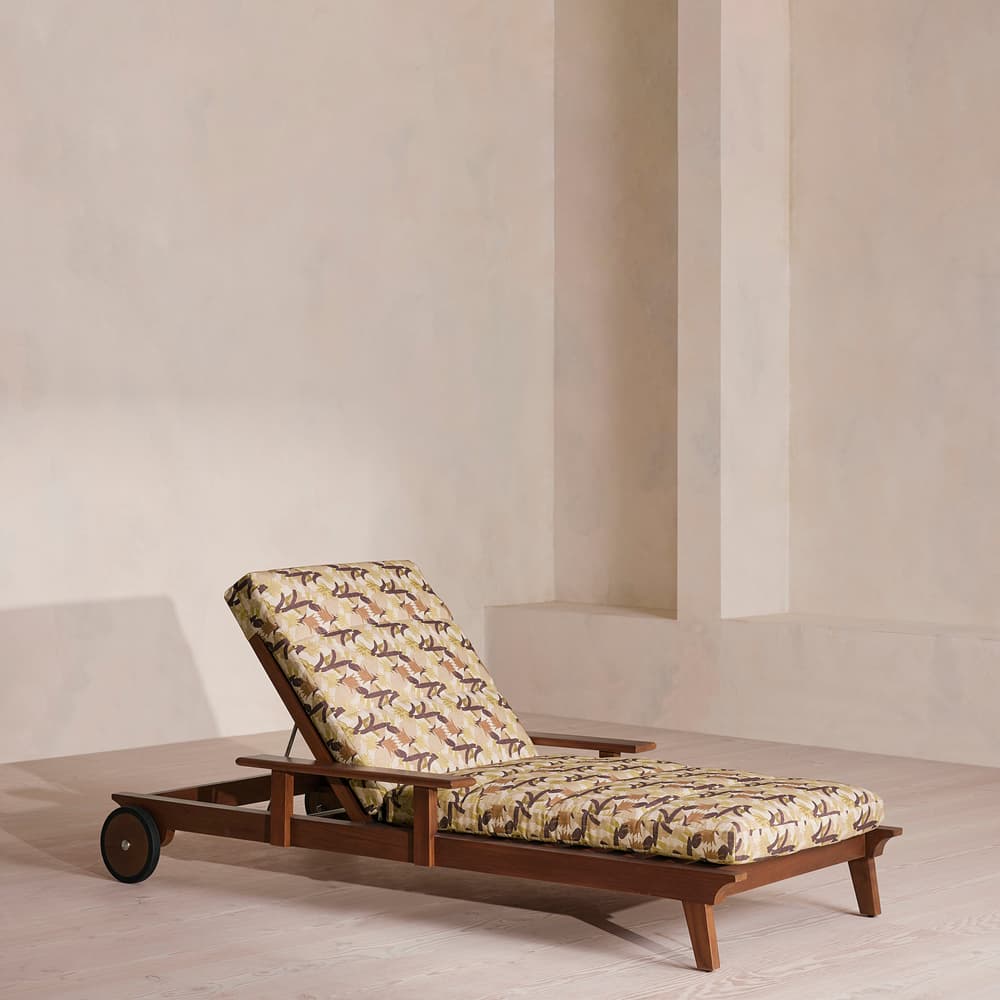 Ardingly Outdoor Sunlounger - Cactus Floral - Listing - Image 3