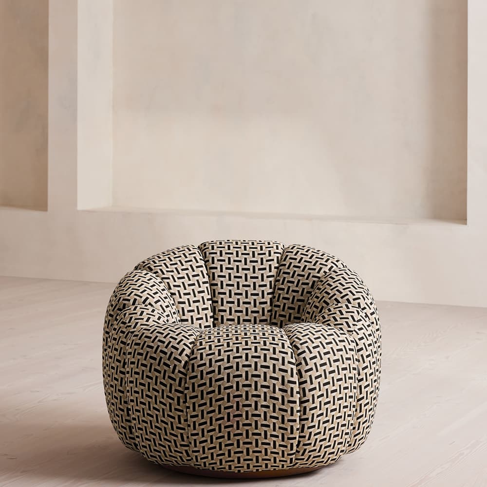 Garret Outdoor Armchair - Geometric - Monochrome - Listing - Image 3