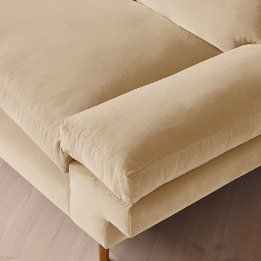 Bristol Sofa - Velvet - Porcelain - Lifestyle - Image 3
