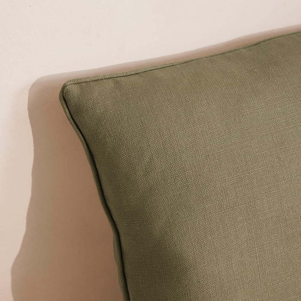 Vinnie Square Cushion - Sage - Images - Image 3