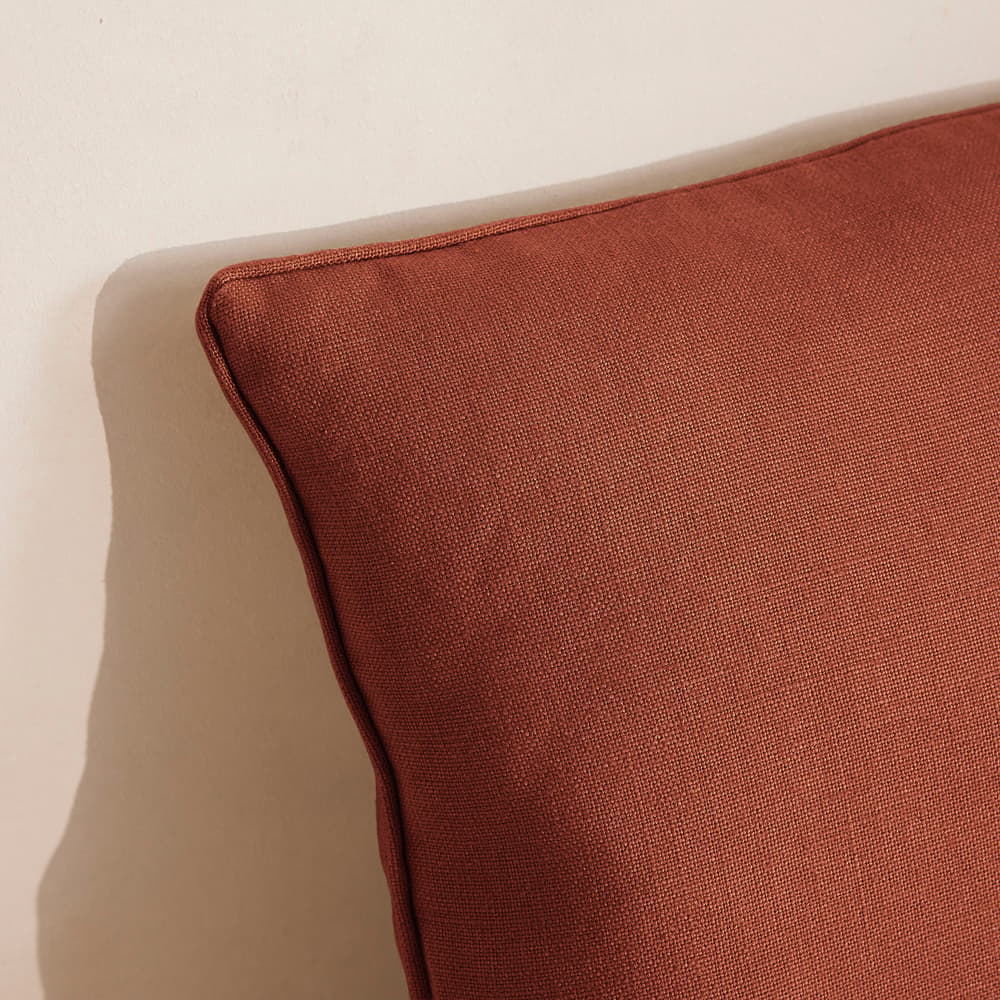 Vinnie Square Cushion - Sienna - Images - Image 3