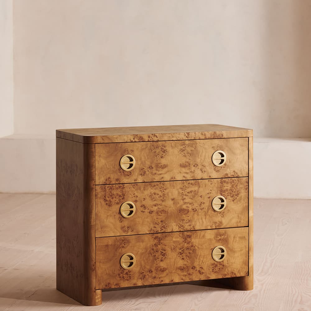 Warwick Three Drawer Dresser - Mappa Burl - Listing - Image 3