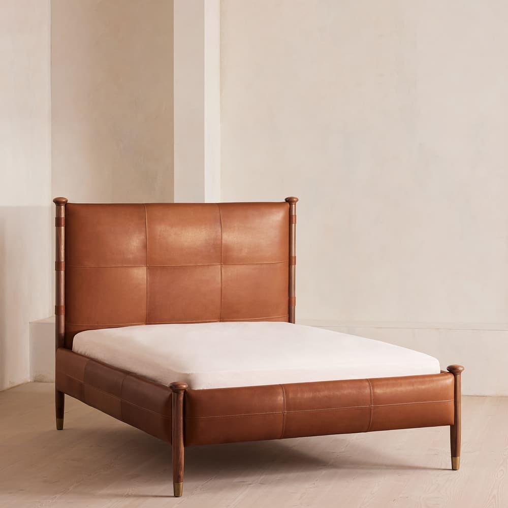 Paolo Bed - Sycamore Leather - King - US - Listing - Image 3