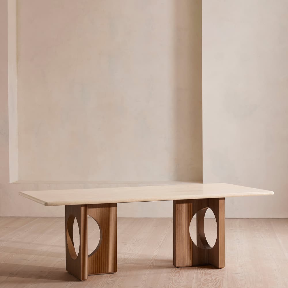 Elliot Dining Table - Travertine - Listing - Image 3
